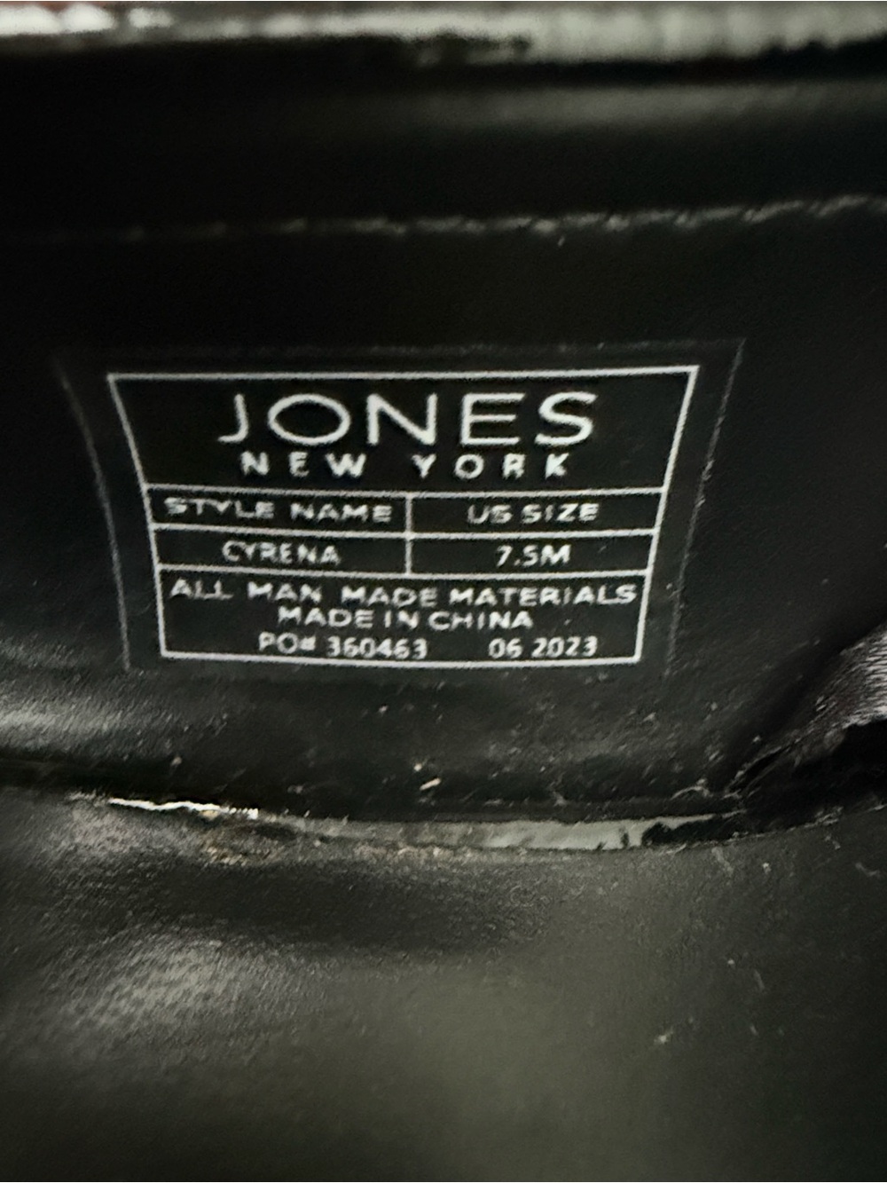 Jones New York Cyrena Black Patent Chain Loafers 7.5M - Picture 6 of 16